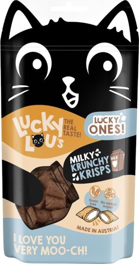 Lucky Lou Krunchy Krisps Melk 60 g