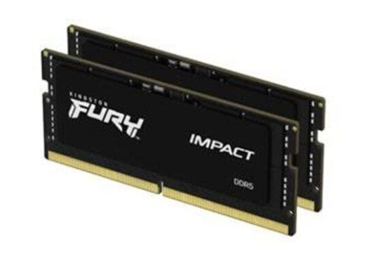 Kingston FURY Impact 32GB SO-DIMM DDR5 5600MHz RAM CL40 Kingston FURY Impact 32GB SO-DIMM DDR5 5600MHz RAM CL40