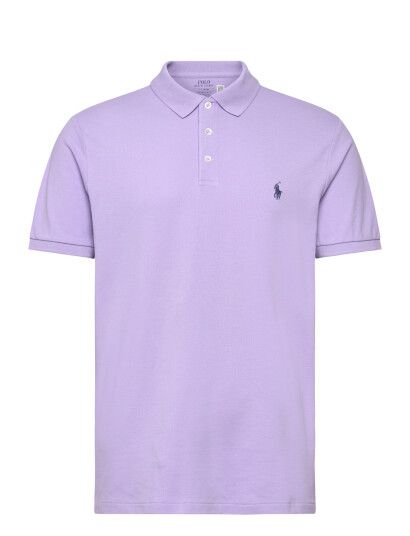 Polo Ralph Lauren Custom Slim Fit Stretch Mesh Polo Shirt Purple M