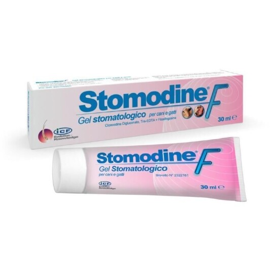 Icf Stomodine F Munngel Til Hund Og Katt 30 ml