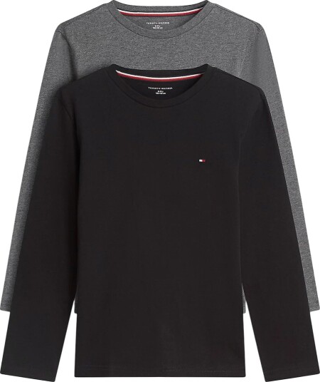 Tommy Hilfiger Gensere 2 pack Svart/Mørkegrå Melert Tommy Hilfiger 10 12 år (140 152) Genser