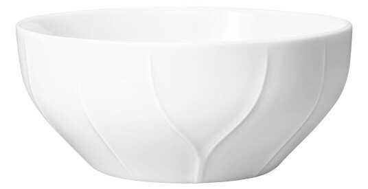 Rörstrand Pli Blanc skål 70 cl Hvit