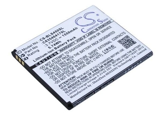 Blu Star 4.5 batteri (1550 mAh 3.7 V) Blu Star 4.5 batteri (1550 mAh 3.7 V)