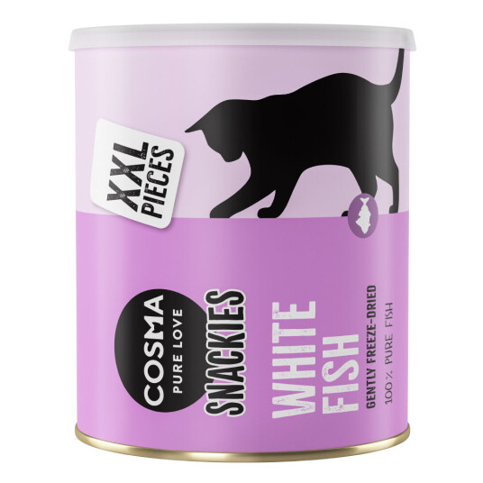 Cosma Snackies Maxi Tube & Snackies Xxl Maxi Tube Til Spesialpris! Xxl Hvtifisk 110 G
