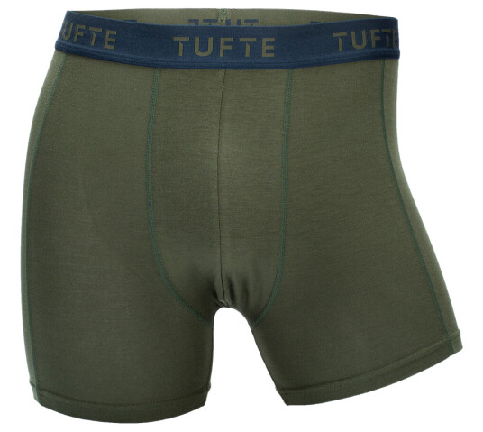 Tufte Mens Softboost Boxer Briefs Forest Night L