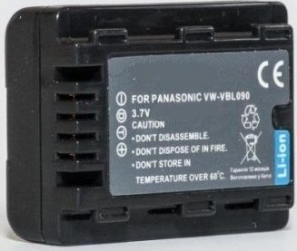 Extra Digital Batteri til Panasonic, 895mAh, 3,7 V