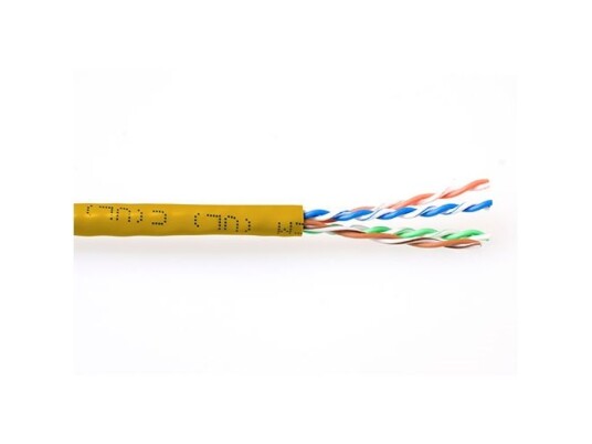 Act Cat6 U/Utp Stranded Patch Yellow 305 M C6 U/Utp Patch Pvc Yellow 305M (Ep388b)