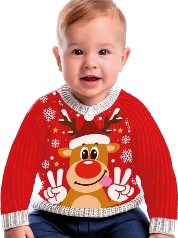 Fiesta Rensdyr Julesweater Fiesta Rensdyr Julesweater