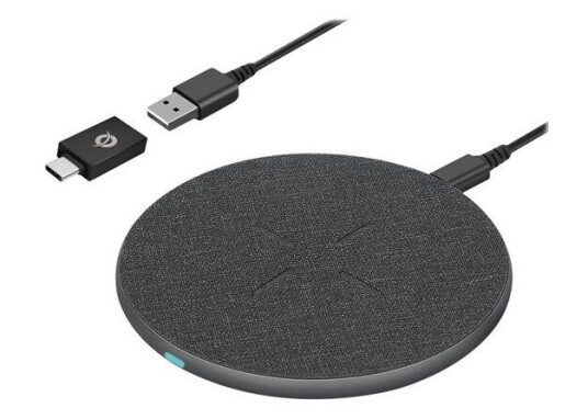Conceptronics Conceptronic GORGON GORGON03G wireless charging pad - with USB adapter - 15 Watt