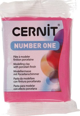 Cernit, bringebær (481), 56 g/ 1 pk.