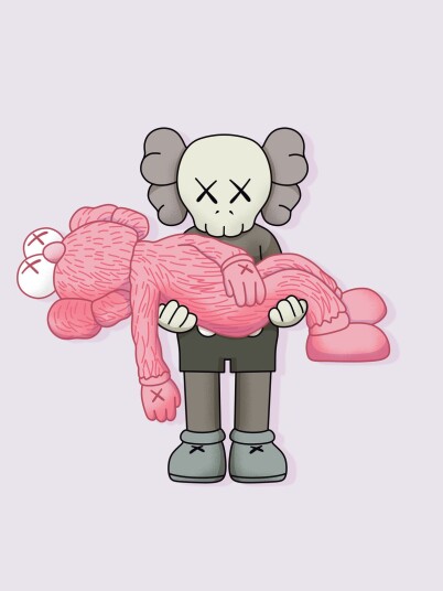 Plakat Kunstnerisk KAWS Design