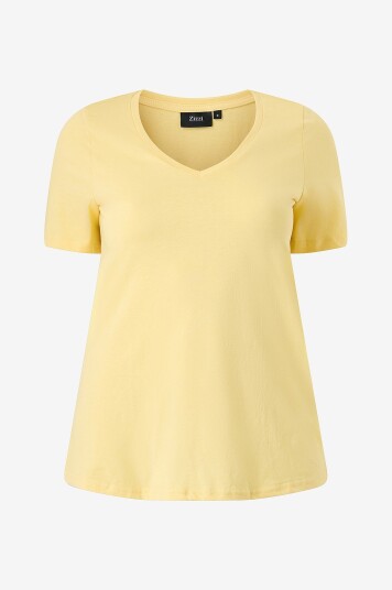 Zizzi   Topp mKatja S/S V neck Tee