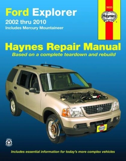 Ford Explorer & Mercury Mountaineer (2002-2010) Haynes Repair Manual (Usa) Av Haynes Publishing