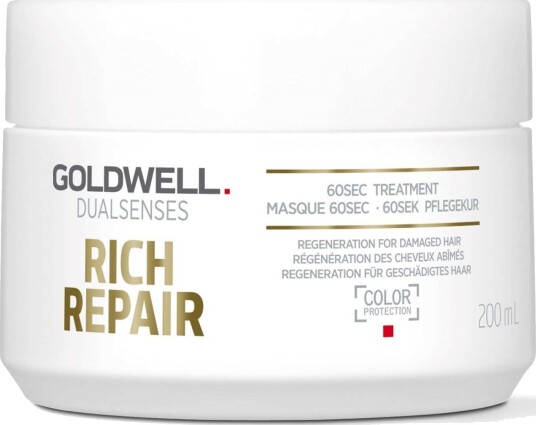 Goldwell Dualsenses Rich Repair 60Sec. Treatment Mask 200ml Goldwell Dualsenses Rich Repair 60Sec. Treatment Mask 200ml