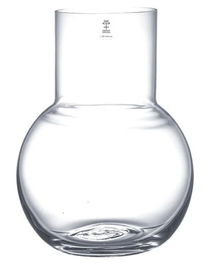 Skrufs Glasbruk Pallo vas Klar 20 cm Skrufs Glasbruk Pallo vas Klar 20 cm