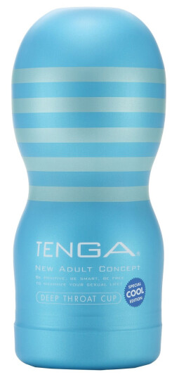 Tenga Deep Throat Cup Masturbator Cool Edition    - Hvit