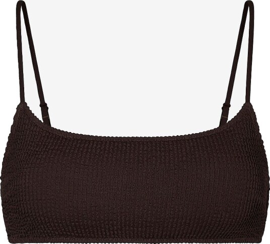 Neo Noir   Bikini BH Skin Sand Crepe Swim   Brun