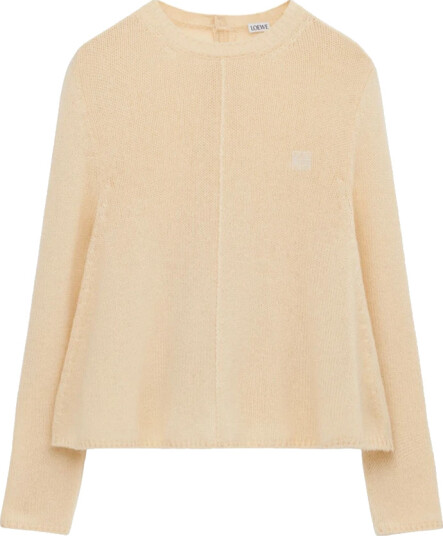 Loewe Dame Strikkevarer Beige S,