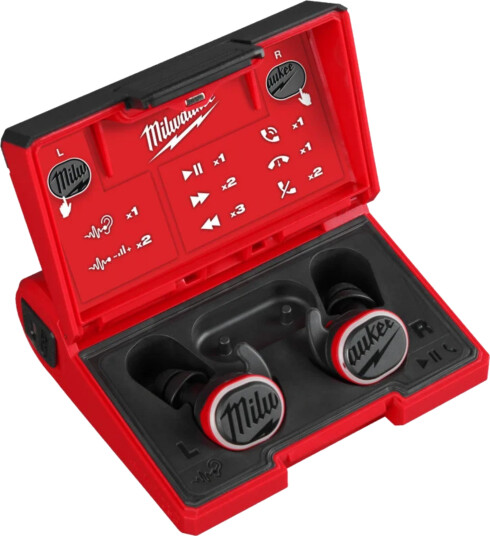 Milwaukee Bluetooth Ørepropper L4 Rlepb 301 Milwaukee Bluetooth Ørepropper L4 Rlepb 301