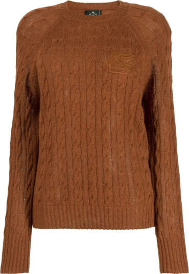 Etro Dame Strikkevarer Brun M, Etro Dame Strikkevarer Brun M,