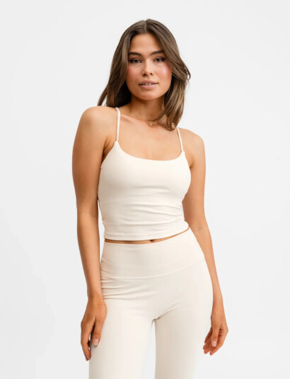 Drop of Mindfulness Butter Soft Singlet   Cream   L