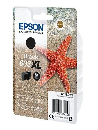 Epson 603XL - XL - black - original - ink cartridge - Blekkpatron Svart