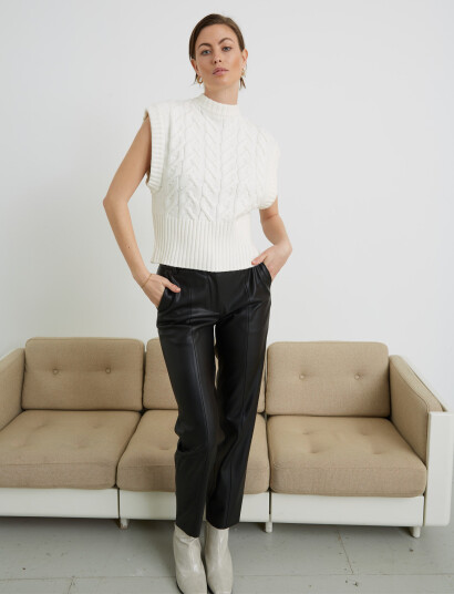 Bruuns Bazaar Veganibbdagga Pants   Black   XS/34