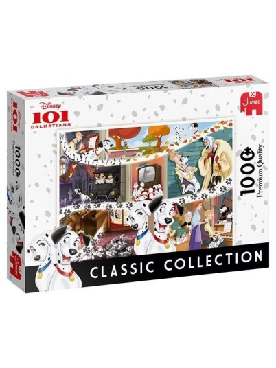 Jumbo Puzzle - Disney Classic Collection: 101 Dalmatians (1000 pcs)