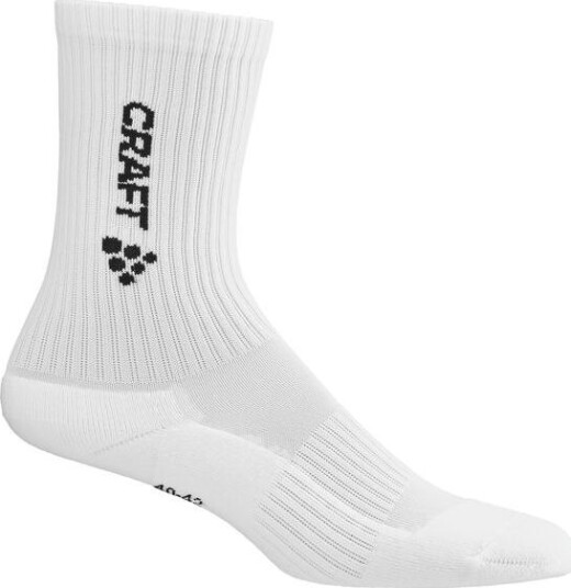 Craft Unisex Core Training Sock White/Black 34/36