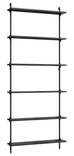 Moebe wall shelving ws.200.1 Sort