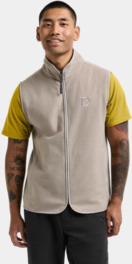 Didriksons Tino Windproof Vest Ash Brown
