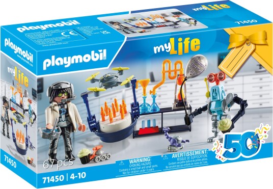 Playmobil SuperSets - Researchers with robots