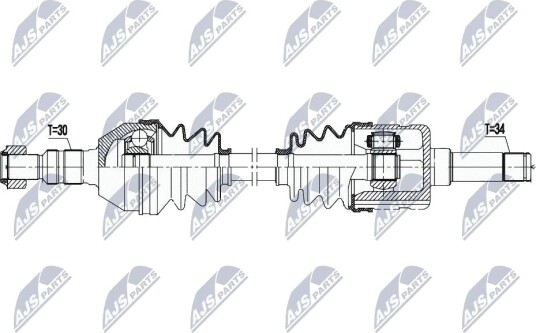 Nty Drivaksel NTY NPW PL 111