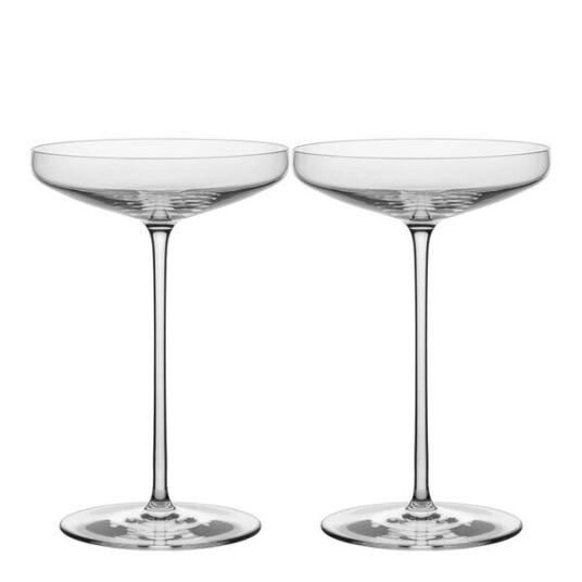 Orrefors Orrefors x Björn Frantzén coupeglass 21 cl 2 stk Orrefors Orrefors x Björn Frantzén coupeglass 21 cl 2 stk