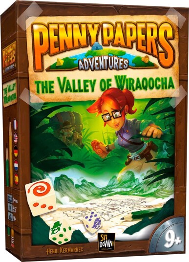 Ghenos Games Penny Papers Adventures Brettspill