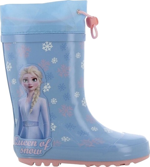 Disney Frozen Fôrede Gummistøvler Light Blue/Pink 32 Disney Frozen Fôrede Gummistøvler Light Blue/Pink 32
