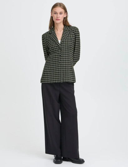 ICHI Ihkate Cloule Bl - Khaki green - XL