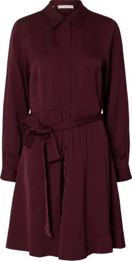 Selected Femme Dame Kjoler Lilla L,