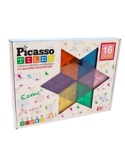 PicassoTiles 16-delt Magnetiske Fliser sett PicassoTiles 16-delt Magnetiske Fliser sett