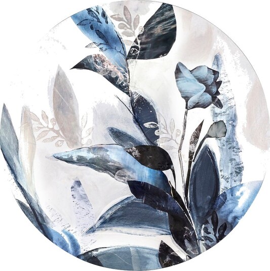MalerifabrikkenBilde Blue leavesBlåBilder & skilt