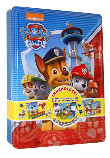 Paw Patrol. Tinnboks. Nickelodeon Paw Patrol. Tinnboks. Nickelodeon