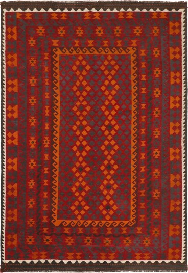 Orientalsk kelimteppe 288 x 198 cm Størrelse: 288 x 198 cm Orientalsk kelimteppe 288 x 198 cm Størrelse: 288 x 198 cm