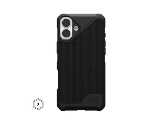 Urban Armour Gear Metropolis Lt Deksel Apple Iphone 16 Plus 17 Cm 6,7" Sort