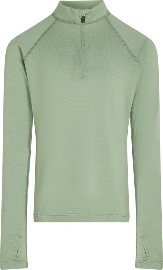 Icebreaker Kids' 260 Tech Long Sleeve Half Zip Seaglass 8 Icebreaker Kids' 260 Tech Long Sleeve Half Zip Seaglass 8