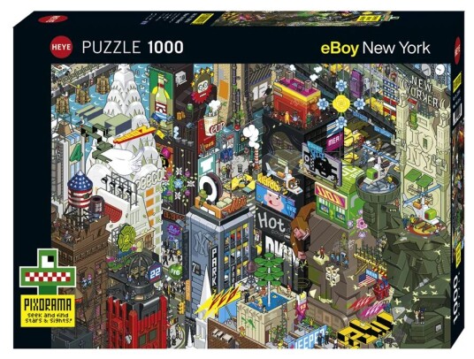 Heye Puslespill 1000 New York Quest Heye Heye Puslespill 1000 New York Quest Heye