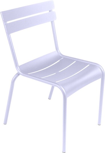 Fermob - Luxembourg Chair MarshmalloW Balkong- Og Kaféstoler - Frédéric Sofia - hvit Metall Fermob - Luxembourg Chair MarshmalloW Balkong- Og Kaféstoler - Frédéric Sofia - hvit Metall
