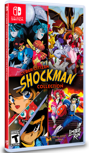 Cyber Citizen Shockman Collection Nintendo Switch Spill Cyber Citizen Shockman Collection Nintendo Switch Spill