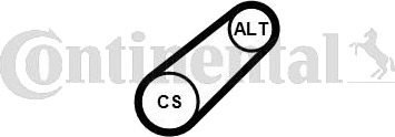 Kileribberem CONTITECH 6PK701 ELAST Kileribberem CONTITECH 6PK701 ELAST