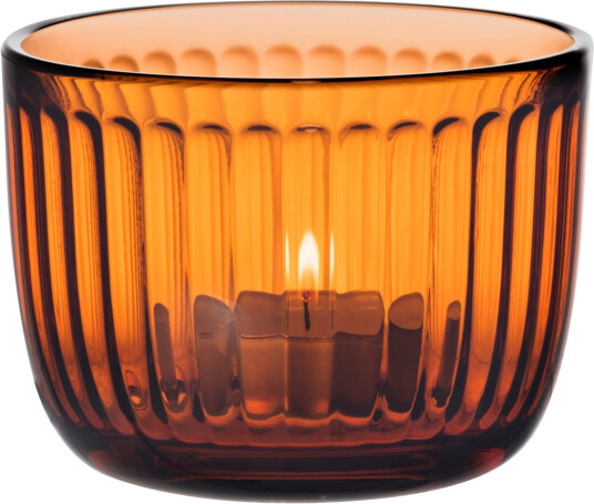 Iittala Raami lyselykt 90 mm Sevilla Oransje Glass