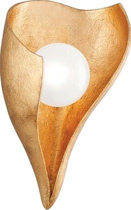 Hudson Valley Lighting Moonstone vegglampe vintage gull 331 01 VGL CE